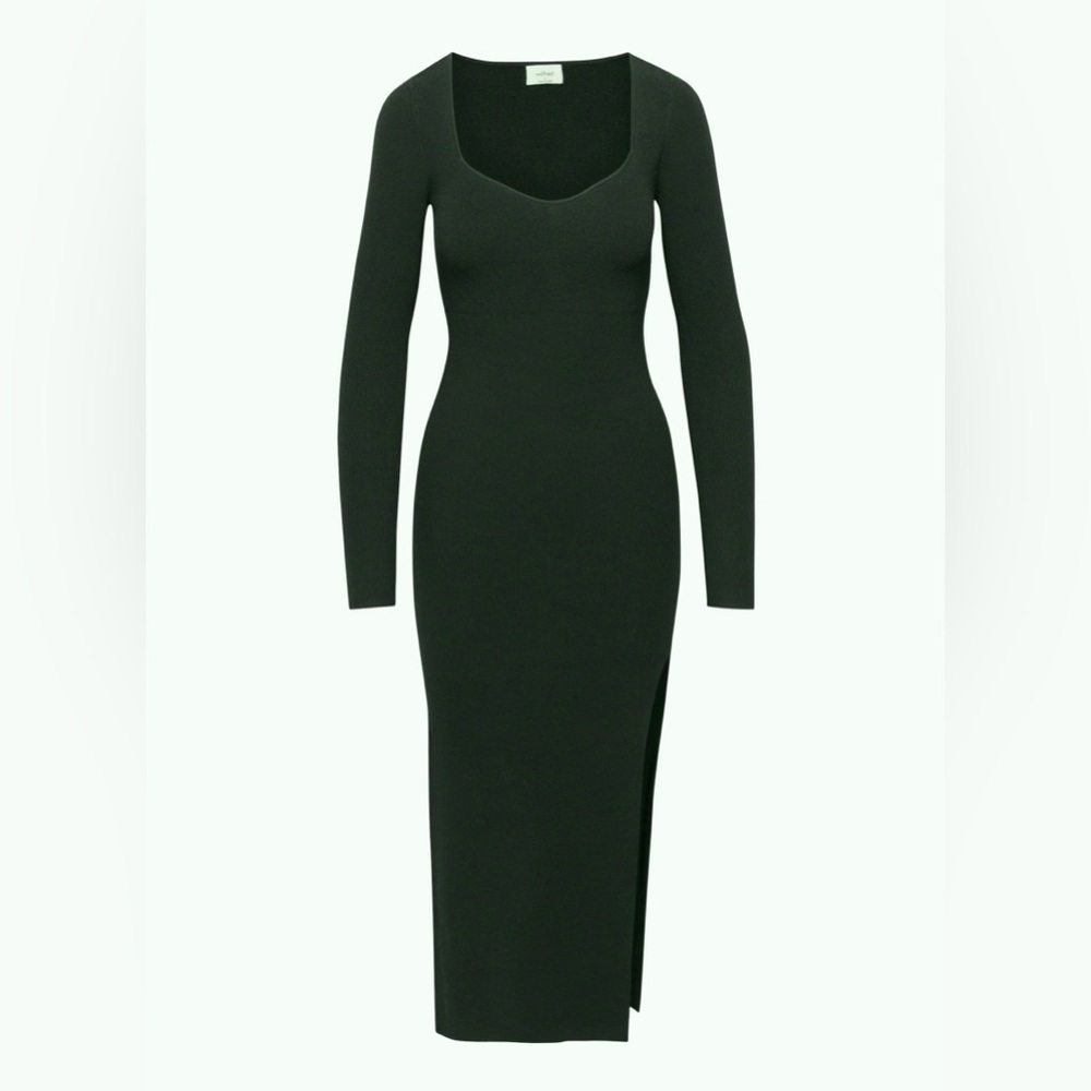 Aritzia Wilfred Green Tuscany Maxi Dress